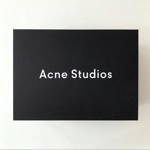 ACNE STUDIO | MEDIUM SIZE DESIGNER SHOE BOX EMPTY DIY IDEAS STORAGE